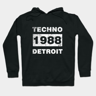 TECHNO 1988 DETROIT Hoodie